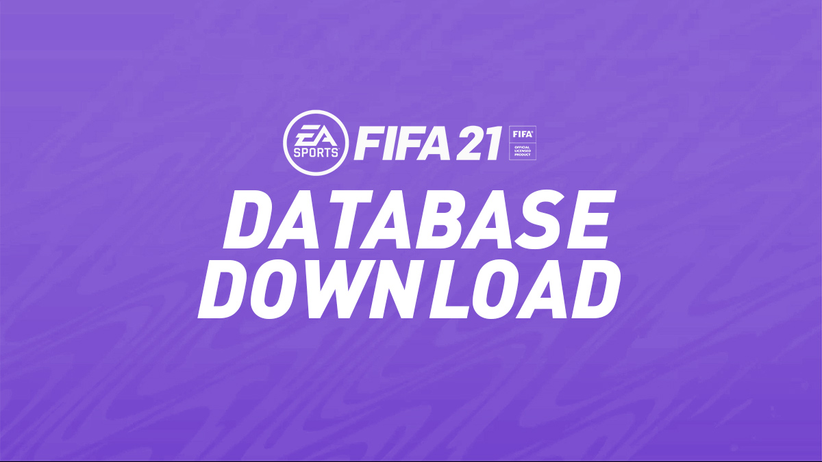 Download FIFA 21 Players Database