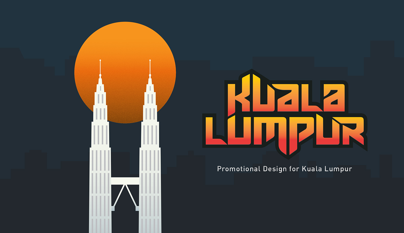 Logo design for Kuala Lumpur Tourism Organization
